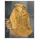 Deerskin Leather Traditional Hunting Coat.