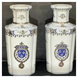 Pair Of Chinese Export Porcelain Vases
