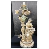 Collection Francaise Art Nouveau Style Lamp.