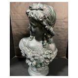 French Style Chalkware Bust.