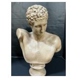 Chalkware Hermes Olympia Bust.
