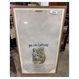 E.R. Heller Milling Company Advertising Framed