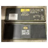 2 Pennzoil Motor Oil Advertising Letter Signs.