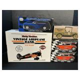 Harley Davidson Collector Cars & Banks.