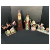 Jim Shore & Vinyl Christmas Figurines.