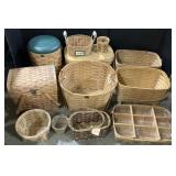 Leinbach & Peterboro Woven Baskets.