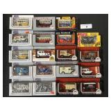 19 NOS Lledo Die Cast Adv. Toy Trucks.
