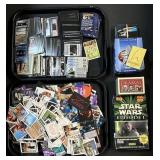 StarWars, Star Trek, Titanic, Power Rangers Cards.