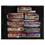 9 NOS Matchbox Die Cast Racing Transporters.