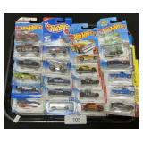 20 NOS Hot Wheels Cars.
