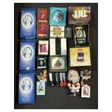 Christmas Ornaments, Trinket Boxes, S&P Shakers