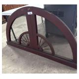 Vtg Arch Window Sash.
