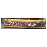Old Milwaukee Beer Advertising Billards Lamp.