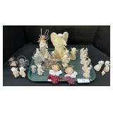 Napco, Goebel, Dreamsicles Angel Figurines.