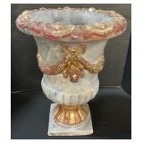 Chalkware Urn.