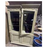 French Provincial Style Curio Cabinet.