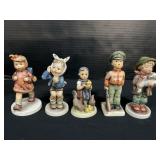 5 Hummel Goebel Figures.