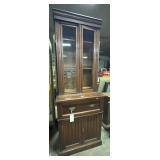 19th Century Mahogany American Butlers Secretary.