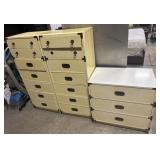(3) Bernhardt Mid Century Modern Dressers.
