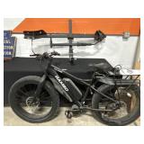 Savage Rambo E Bike W/ Hitch Bike Carrier.