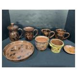 Huberhaus & Breininger Redware Pottery.