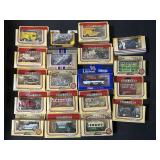 19 NOS Lledo Die Cast Adv. Cars.