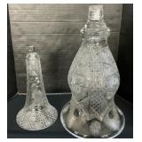 Signed EAPG Vases.