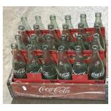 Coca-Cola Adv Crate w/ 16 Oz. Bottles.