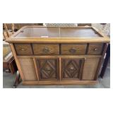 Mid Century Modern Magnavox Stereo Cabinet.