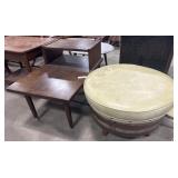 Mid Century Modern End Table & Vintage Vinyl