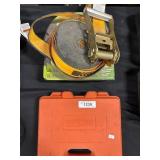 Air hose, ratchet strap, flaring tool