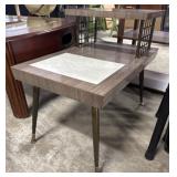 Mid Century Modern 2-Tier End Table.