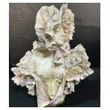 Ed Stellmacher Porcelain Bust Of Woman.