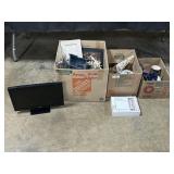 Small Samsung TV, GloPRO, Hair Styling Iron.