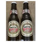 Pair Of Amstel Light Beer Adv Signs.