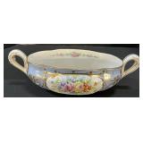 Amoges Handpainted Fine China Centerpiece Bowl.