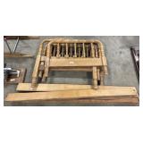 (2) Vtg Jenny Lind Style Spindle Spool Bed Frames.