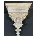 Chalkware Sconce Shelf Corbel.