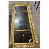 Antique Late Federal Period Giltwood Overmantle