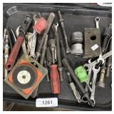 Screwdrivers wrenches, vice grip
