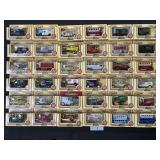 36 NOS Lledo Die Cast Adv Trucks.