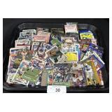 Large Lot Of Football Trading Cards.