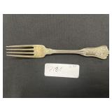 94% Silver H.J. Wilhelm Ornate Fork.