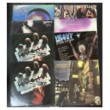 8 33RPM Records, Judas Priest, Whitesnake.