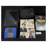 Nintendo 2DS & Games, IPad, Office DVD Set.