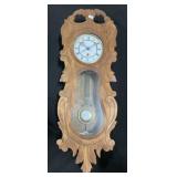 Wooden Carved Wall Clock.