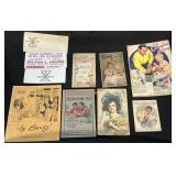 Vintage Advertising Ephemera, Recipe Books.