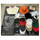 Kangol Hats, Costume Jewelry, Victoria Secret Bag.