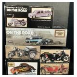 Harley-Davidson Die-Cast Motorcycle & Car Banks.