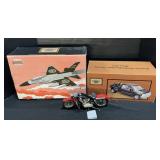 Harley Davidson Die Cast Plane, Franklin Mint.